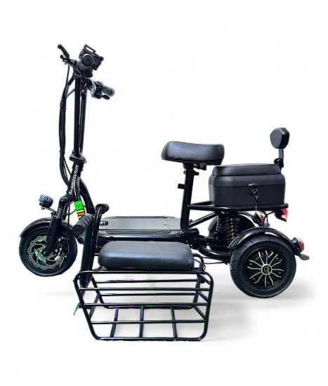 صورة دباب كهربائي 3 كفرات 48 فولت بـ 3 سرعات